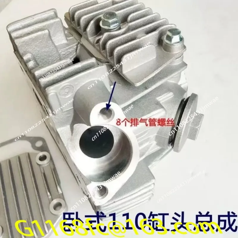 Motorcycle Cylinder - Conjunto de Cabeçote Horizontal para Motor