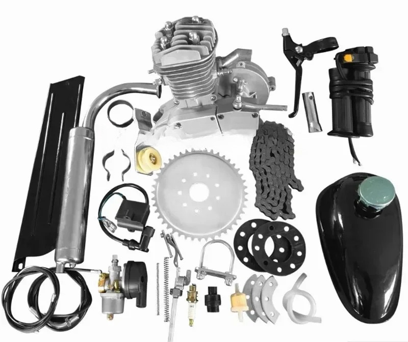 Motor de bicicleta de dois tem - Motorcycle Engine Kit avaliação e preço
